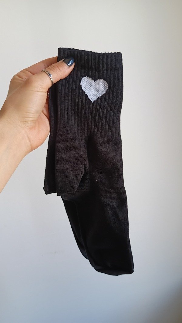 Producto - Negras,corazón blanco