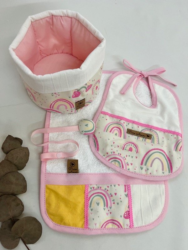 Producto - Opción 0: arcoiris rosa y amarillo