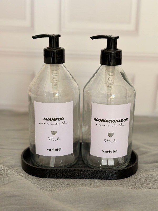 Producto - Dispenser Shampoo + Acondicionador (se venden juntos)