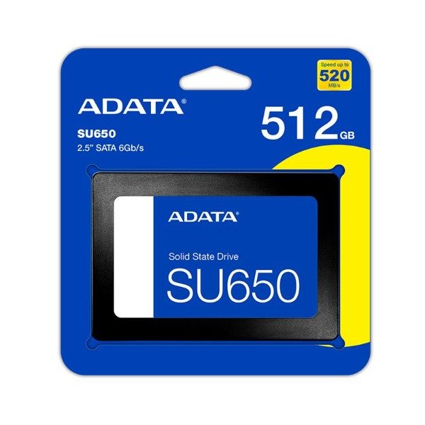 Producto - Disco SSD ADATA 512GB Ultimate 3D NAND SATA 6Gb/s 2.5" ASU650SS-512GT-R - 0