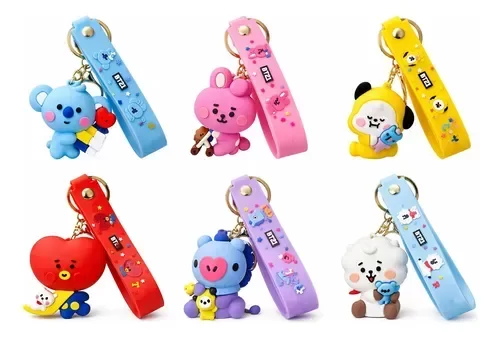 Producto - Llaveros de Goma BTS