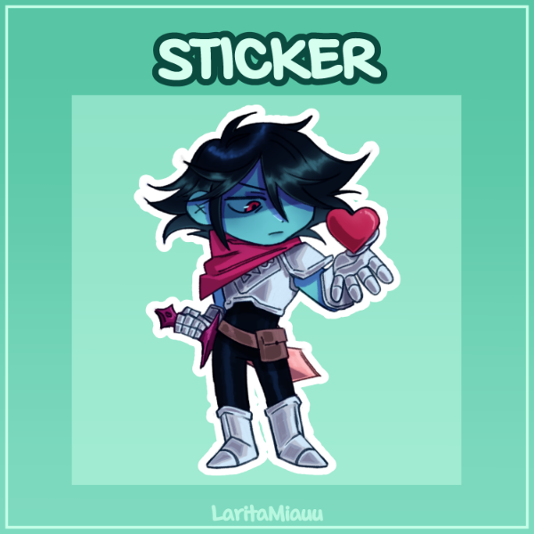 Producto - Kris Deltarune Sticker