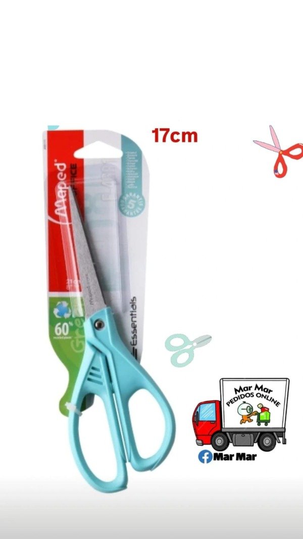 Producto - Tijera maped 17cm (mayor)