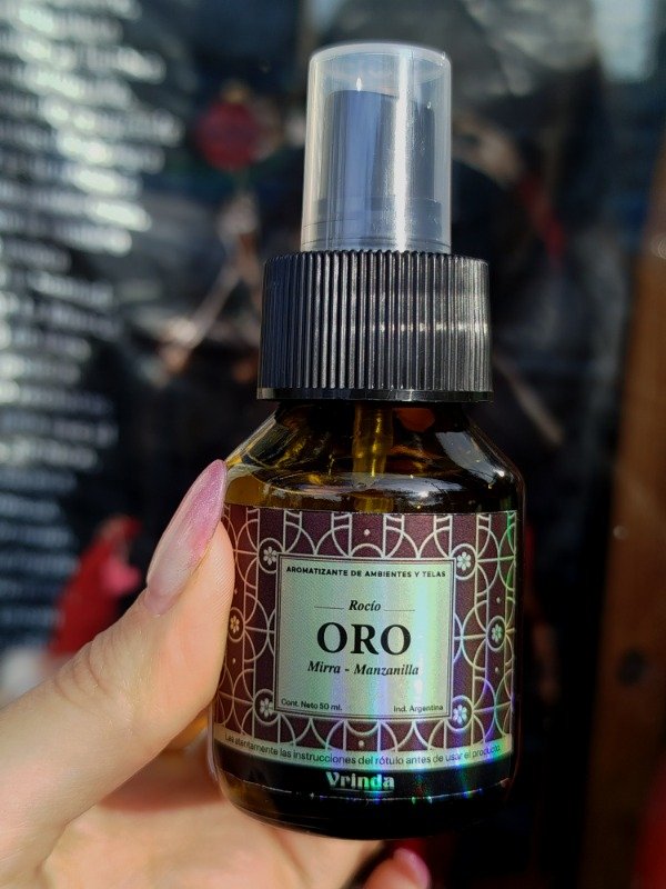 Producto - Spray Oro. Vrinda. 50ml