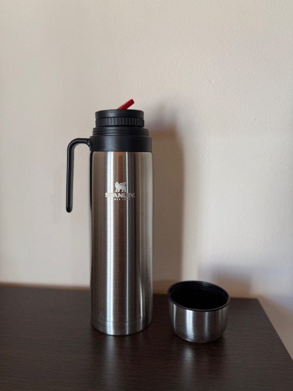 Producto - Termo media manija plateado Stanley