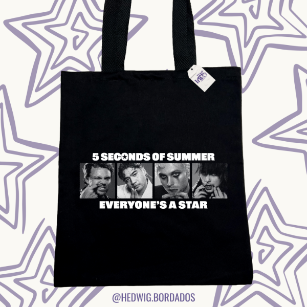 Producto - TOTE BAG 5SOS Everyones A Star BYN