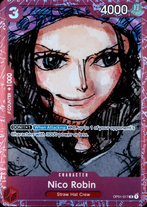 Producto - Nico Robin [Red] OP01-017 One Piece Romance Dawn
