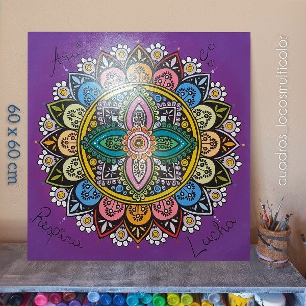 Producto - MANDALA MORADA - 0
