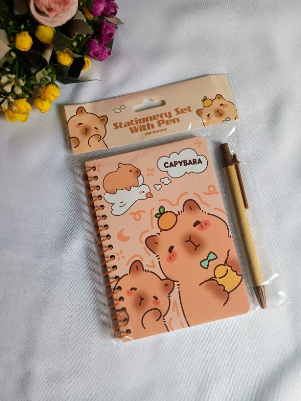 Producto - LIBRETA CAPIBARA + BOLIGRAFO - 1