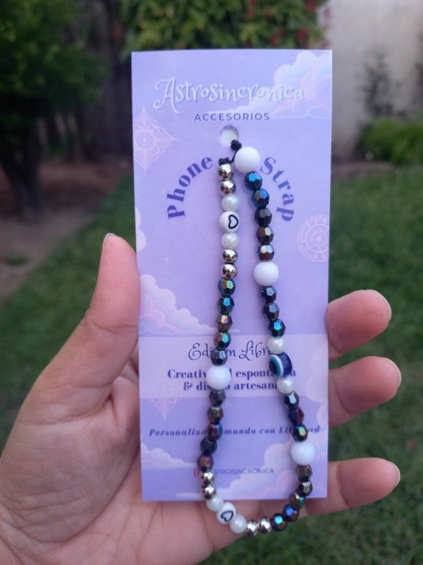 Producto - Phone Strap Dualidad (Blanco y Negro)