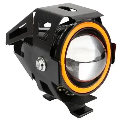Producto - FARO LED LUPA PROYECTOR U7 + OJO DE ANGEL AMBAR