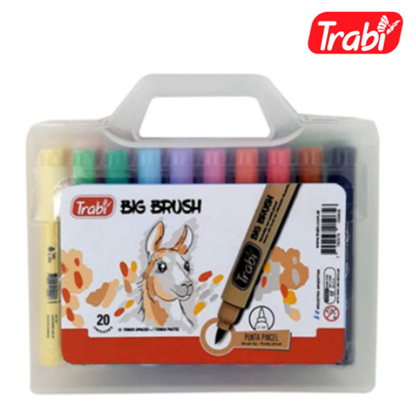 Producto - Trabi - Valija Marcadores Punta Pincel
