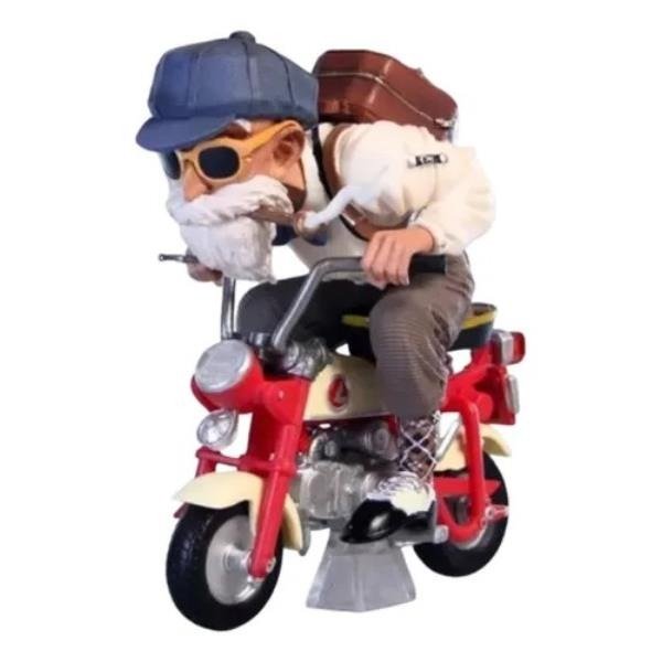 Producto - FIGURA DRAGON BALL ROSHI EN MOTONETA CON CAJA 13.5 CM