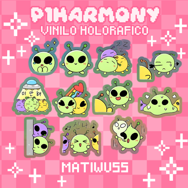 Producto - PLANCHITA VINILO HOLORAFICO P1HARMONY SOUL