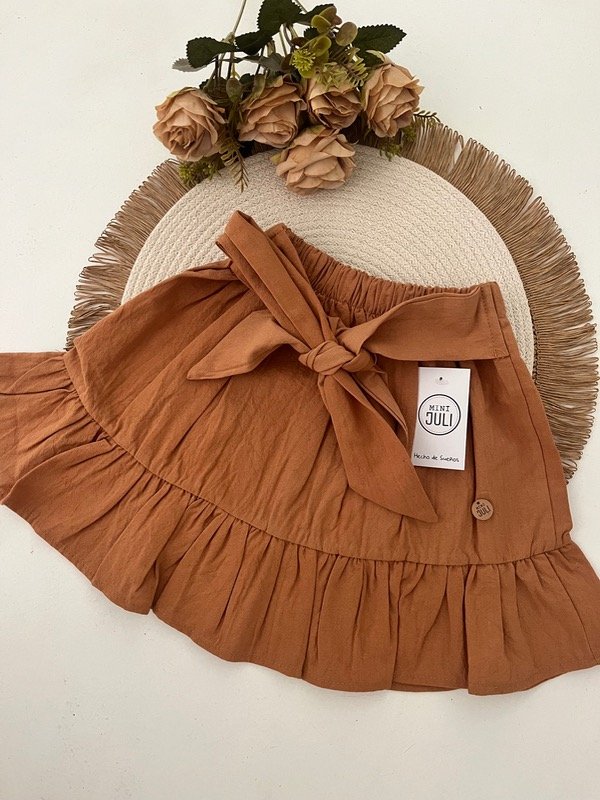 Producto - POLLERA ROCIO DULCE DE LECHE - 0