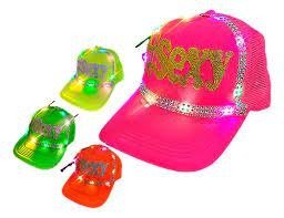 Producto - GORRA FLUO FRASE SEXY CON LED VARIOS MODELOS x1