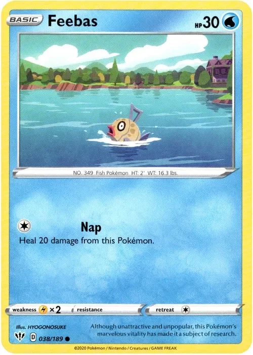 Producto - Feebas - 038/189 - Darkness Ablaze