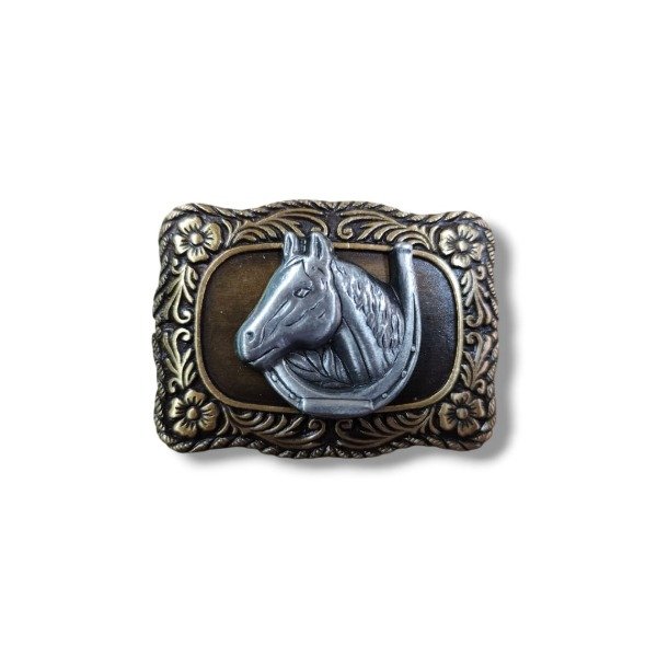 Producto - chapon caballo color bronce 3.5cm