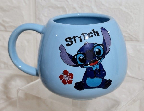 Producto - Taza Bocha Stitch celeste capacidad 500 cc
