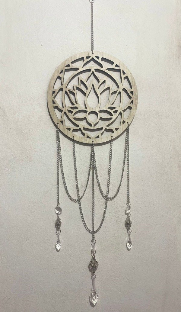 Producto - Colgante Flor de loto cadenas