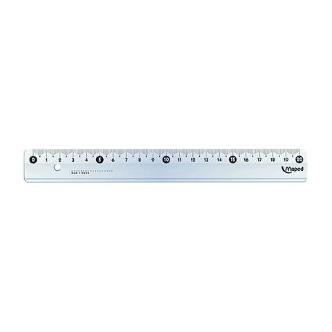 Producto - REGLA CRISTAL 20CM X1 MAPED