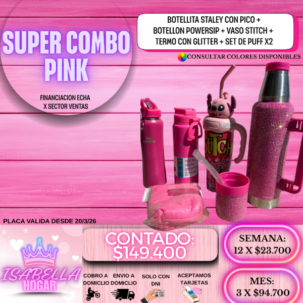 Producto - COMBO PINK