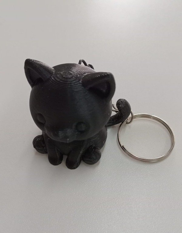 Producto - Llavero Gatito Sentado I3D 7573