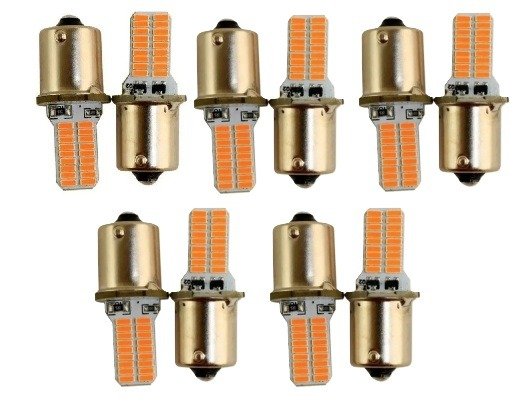 Producto - LED GIRO 1 POLO 36 SMD AMBAR X 10 UNIDADES GIRO