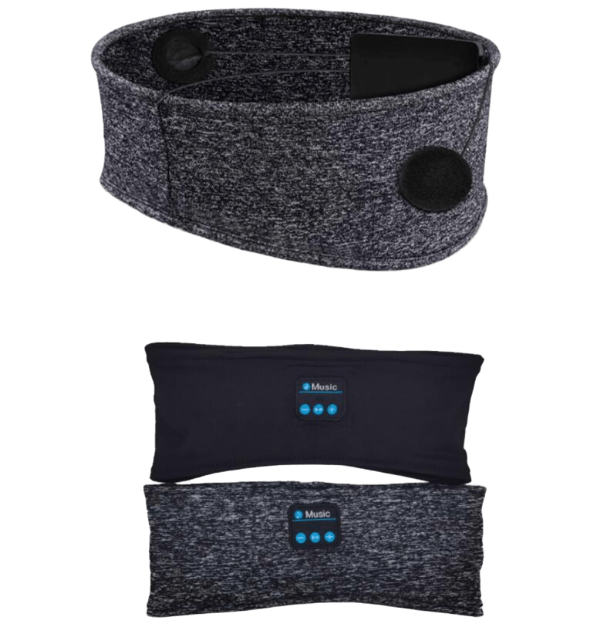 Producto - Diadema Elástica Bluetooth con Banda para el Sudor, Auriculares para Dormir