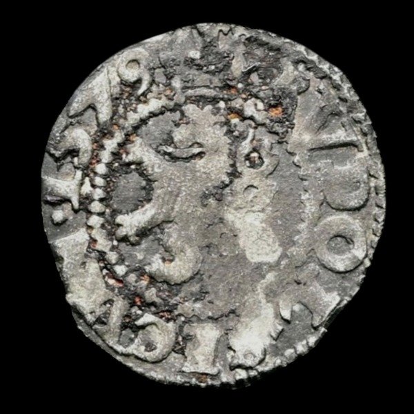 Producto - Bohemia (1579 DC) 1 Weibpfennig. Ceca de Kuttenberg