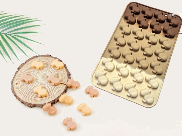 Producto - Molde de silicona mini capibara