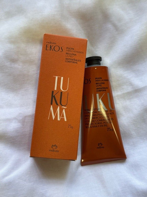 Producto - Natura Ekos pulpa para manos Tukuma 75gr (grande)