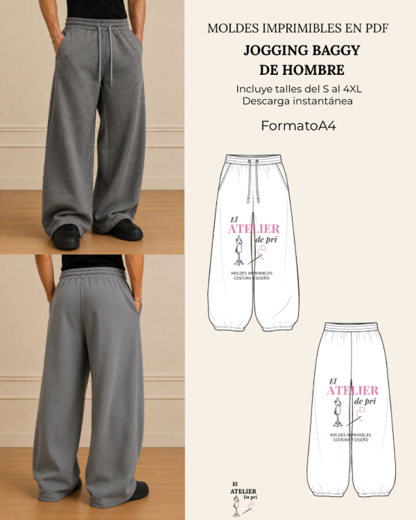 Producto - Jogging Baggy de hombre - 0