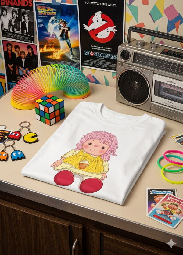 Producto - Remera Mujer Muñeca Pepona Fiorella Helado Vainilla