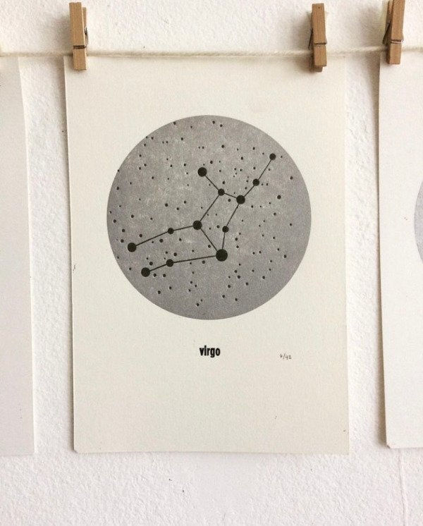 Producto - Lámina Constelación Virgo