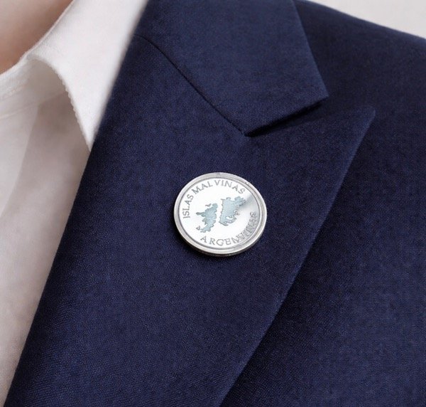 Producto - Pin/prendedor Malvinas Argentinas Plateado