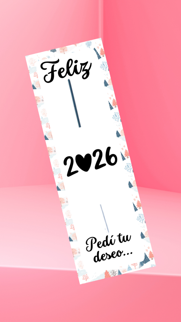 Producto - Porta estrellas pide un deseo 2026 x 5 und ( solo empaque) - 2