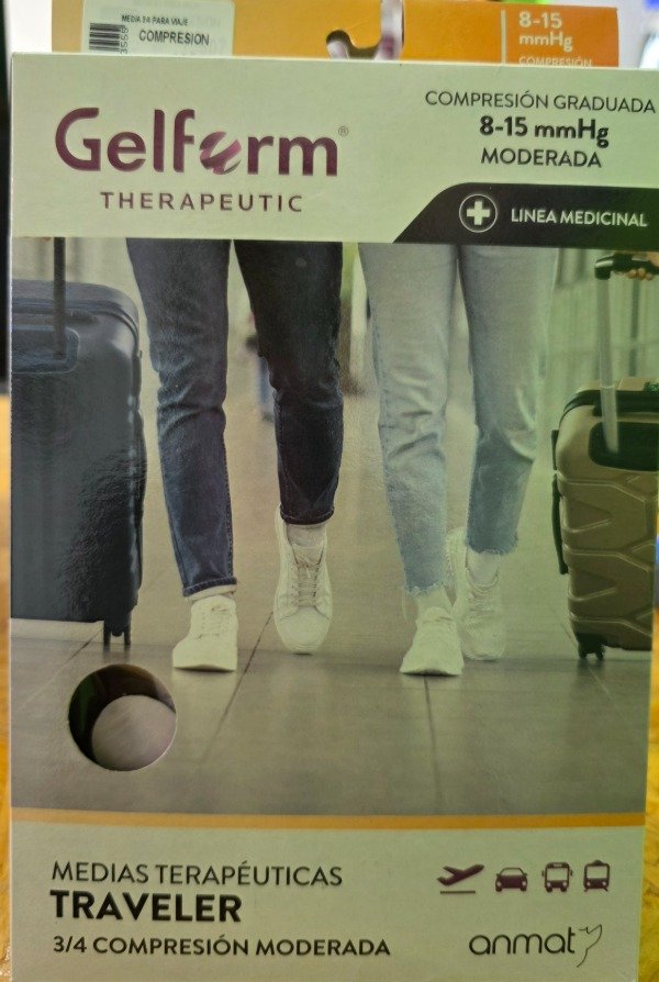 Producto - MEDIAS TERAPEUTICAS 3/4 DE COMPRESION 8-15mmHg ALGODON