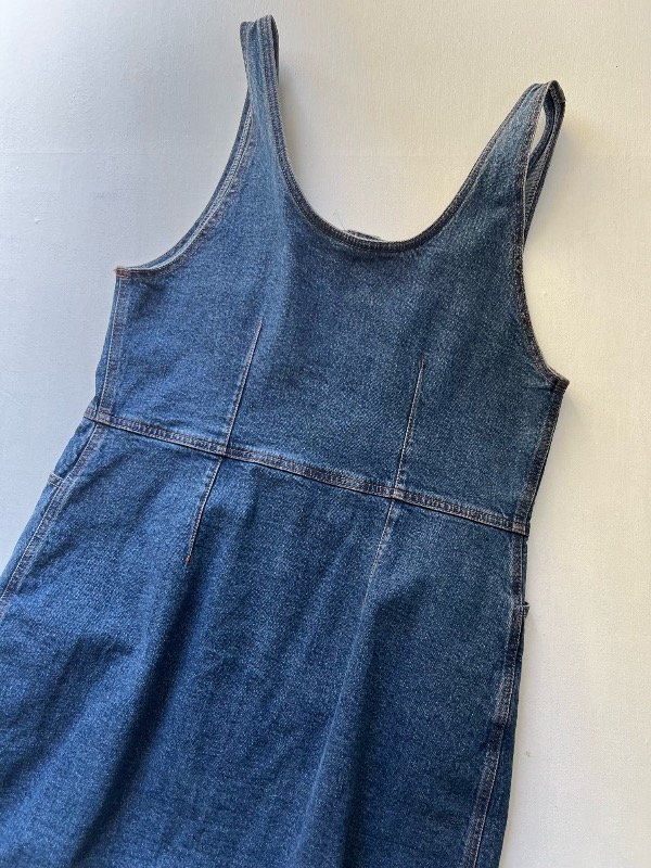 Vestido jumper denim — imagen 5