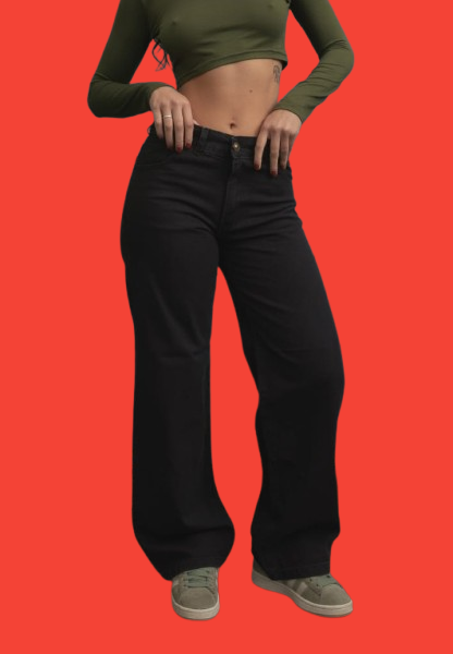 Producto - WIDE LEG NEGRO