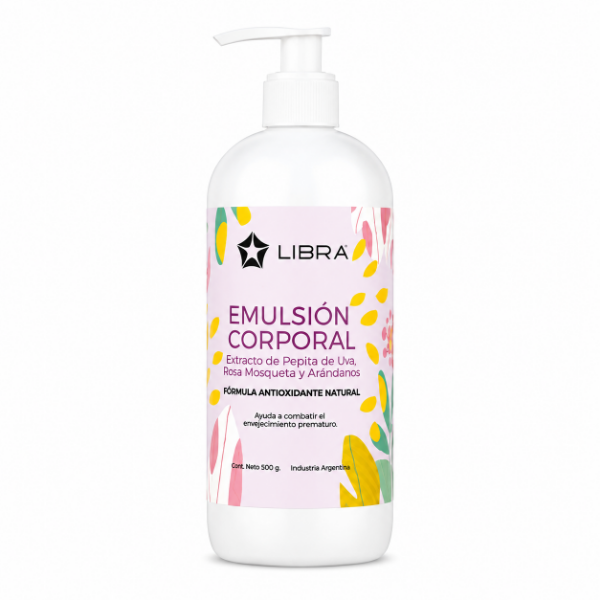 Producto - Emulsión Corporal Antioxidante Natural
