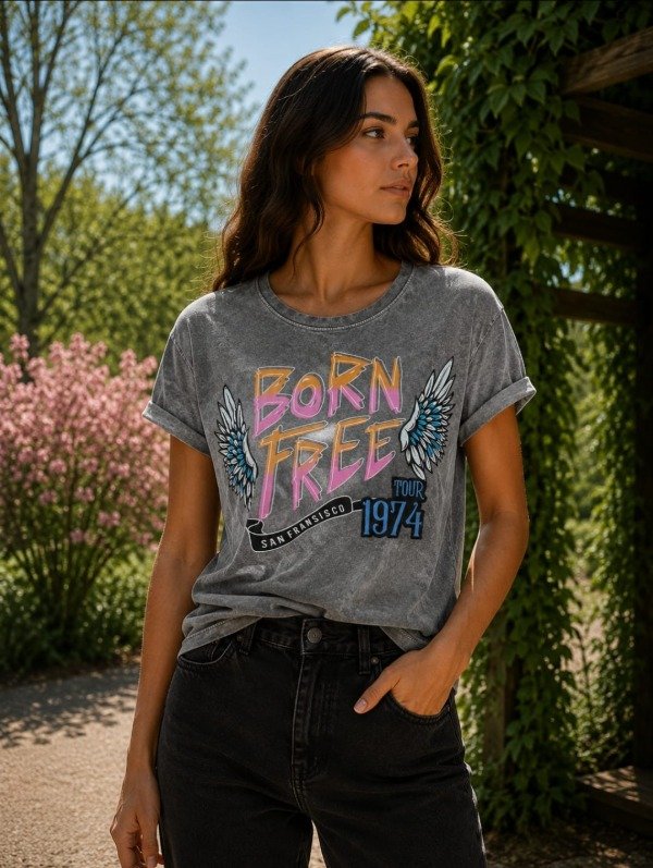 Producto - REMERA BORN FREE