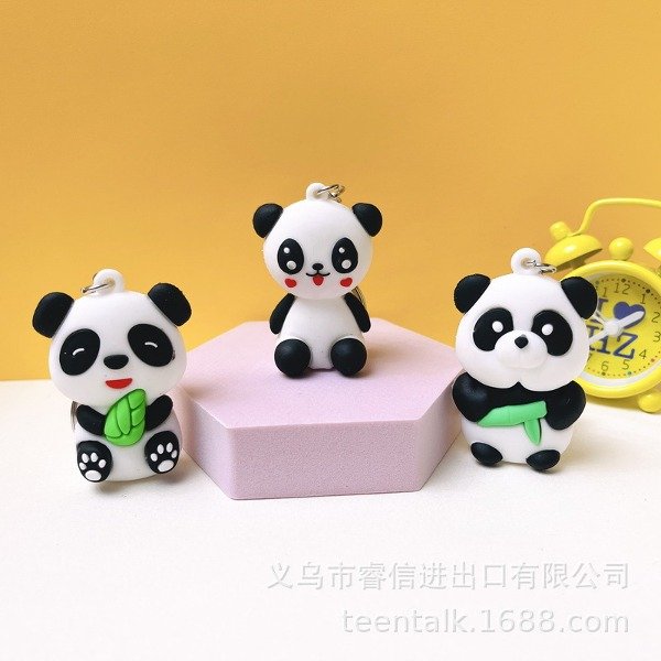 Producto - LLAVERO GOMA PANDA