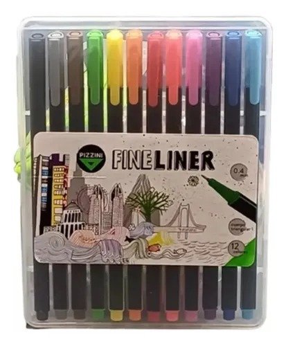 Producto - MICROFIBRAS PIZZINI 0.4mm X12 COLORES