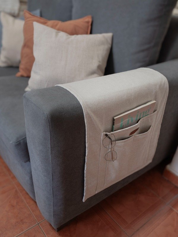 Producto - Organizador de sillón - Beige - 0