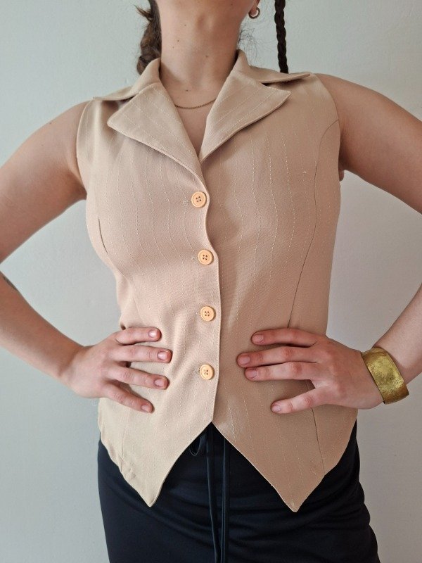 Producto - Chaleco beige