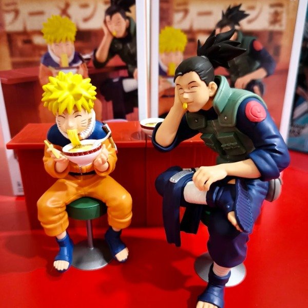 Producto - Figura Diorama Naruto y Iruka comiendo -Naruto(10-12cm)
