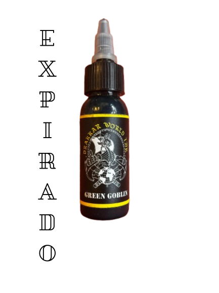 Producto - TINTA DRAKKAR 1OZ GREEN GOBLIN EXPIRADO