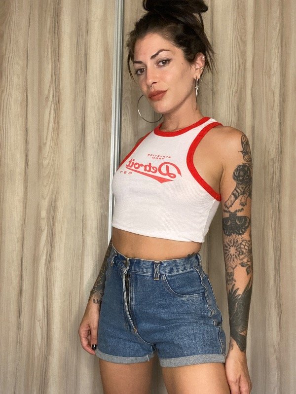 Producto - Short Vintage Azul T.34/36