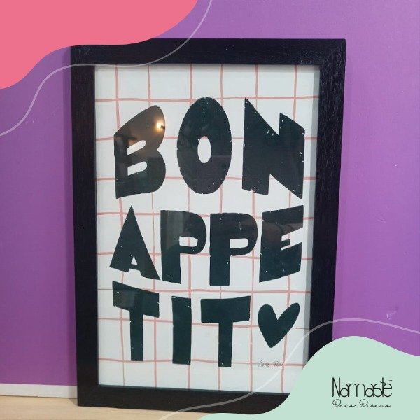 Producto - Cuadro Bon Appetit